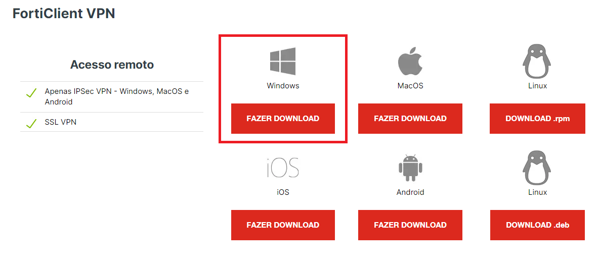 Download FortiClient